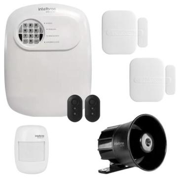Imagem de Kit Alarme Sem Fio Intelbras 1 Infravermelho, 2 Magnéticos, Sirene NÃO