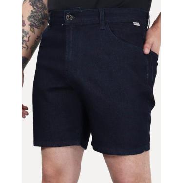 Imagem de Bermuda John John Jeans Masculina Box Basics 5 Pockets Escura, 42