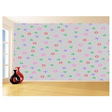 Imagem de Papel De Parede 3D Infantil Controles Botões Ps 3,5M Azs320