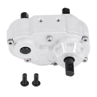 Imagem de equlup RC Transfer Case, RC Crawler Metal Transfer Gearbox 50x40x27mm/1.97x1.57x1.06in Model Vehicle Replacement Accessory for 1/10 RC Crawler Car