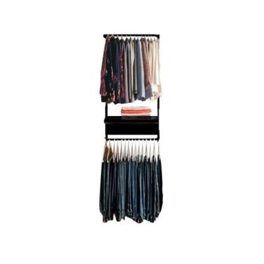 Imagem de Closet Aramado - Linear CLR373 Gav - 0,70m - Casa Expressa, Preto