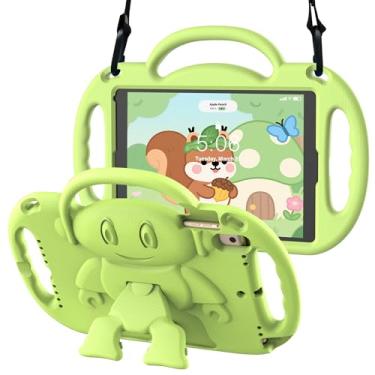 Imagem de VICVOL Capa para iPad (verde claro, iPad de 9,7 polegadas 6ª/5ª geração e Air 1/2 e Pro 9,7)