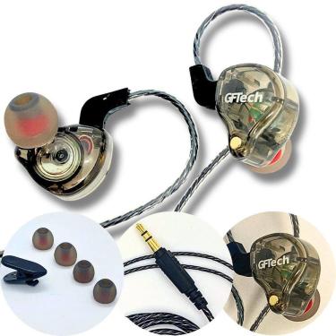 Imagem de Fone In Ear Monitor Retorno De Palco Alta Definição Grafite