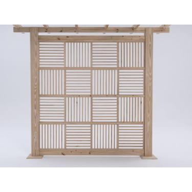 Imagem de Conjunto Brise modular Lateral para Pergolado Cabernet Sauvignon (Cobr