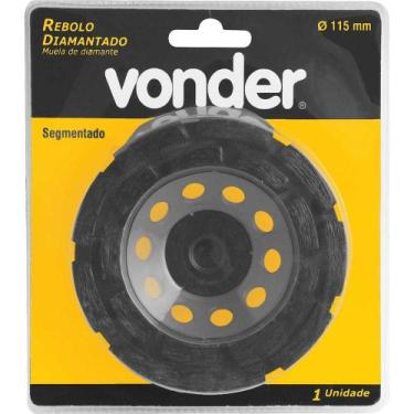 Imagem de Rebolo Diamantado 115 Mm Segmentado Vonder