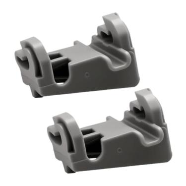 Imagem de KiBcsLic 2x Grampo de fixação da prateleira inferior da máquina de lavar louça, clipe de fixação prateleira inferior, grampo de resistente para 4581DD3003C