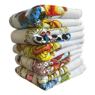 Imagem de Pano De Prato Estampado Pé De Galinha Dani 30 Peças