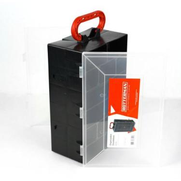 Imagem de Organizador plástico com 12 compartimentos - DOUBLEBOX Rotterman