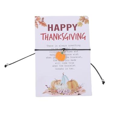 Imagem de Pulseiras femininas de ação de graças elásticas ajustáveis com design de carro de abóbora esmaltada, presente de festa de Ação de Graças, One Size, Liga de aço, Sem Pedra Preciosa