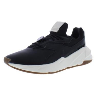 Imagem de PUMA Fierce Nitro Leather Tênis feminino, Preto/preto creme, 38