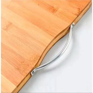 Imagem de 2X Tabua Corte Cortar Carne Churrasco Legume Fruta Bambu 34X