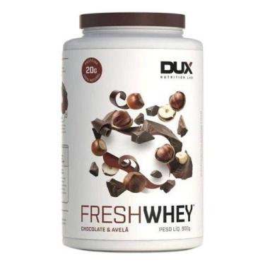 Imagem de Fresh Whey Protein (900g) Dux Nutrition, Chocolate Belga e Avelã