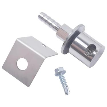 Imagem de Válvula de rolagem de ventilação do tanque de combustível 19-174 com kit de suporte de substituição de válvula de retenção de rolagem de montagem remota para Holley Sniper EFI Upgrade mangueira de 5