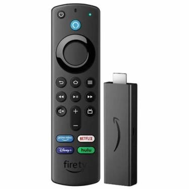 Imagem de Fire stick 4k wi-fi 6 com alexa por voz inteligente original.