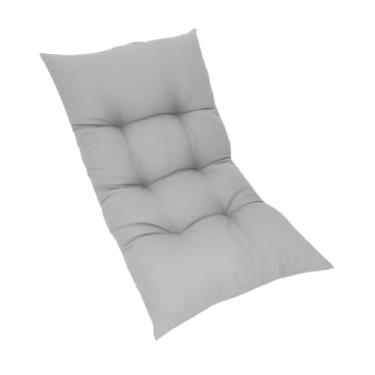 Imagem de Colchonete Futon 120X60 cm Dobrável Enrolável Decorativo Almofada sofá(Cinza Claro)