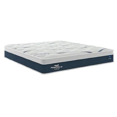 Imagem de Colchão Casal Molas Ensacadas Masterpocket Personalle Blue Euro Pillow (138x188x30) - Plumatex