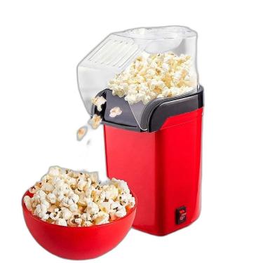 Imagem de Pipoqueira Elétrica Portátil Prepara Pipoca Saudável E