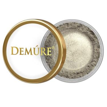 Imagem de DEMÚRE Sombra De Olhos Demure Mineral Make Up (Moss), Cintilante, Pó Solto, Maquiagem Com Glitter, Profissional