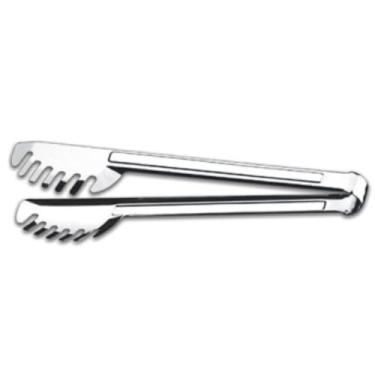 Imagem de Pegador de Macarrão e Salada Aço Inox 23cm – Pinça Cozinha Resistente, Antiderrapante, Fácil de Usar e Higienizar