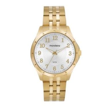 Imagem de Relógio Mondaine Feminino Casual Dourado 32674LPMVDE1-Feminino