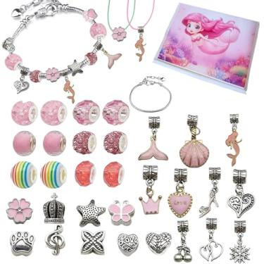 Imagem de Kit montagem de pulseiras Infantil - Lindo presente para Criança e menina adolescente - kit montagem de bijuteria