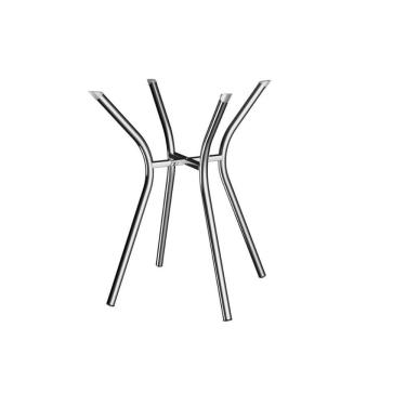 Imagem de Base Mesa De Jantar Sardenha M086 Aço S- Tampo Cromada - Kappesberg