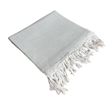 Imagem de Manta De Algodão Para Sofá Luxo - 400x180 Cm Super King Gigante, Tipo Capa, Protege E Decora Sofás Grandes(Crua 4mts)