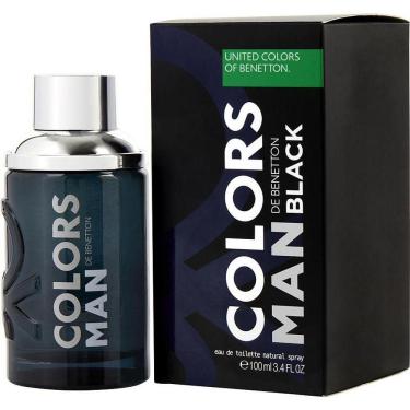 Imagem de Perfume Masculino Colors De Benetton Black Benetton Eau De Toilette Spray 100 Ml