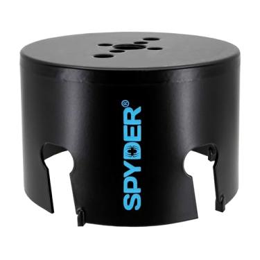 Imagem de Spyder Serra de furo não arborizado com ponta de carboneto de tungstênio (TCT) de 10 cm para madeira, MDF, placa de fibra de cimento, plástico, bloco de concreto poroso e muito mais