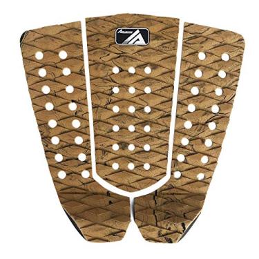 Imagem de Almofada de tração de EVA de 3/6 peças para prancha de surf, adesivo profissional/aplica todas as pranchas - pranchas de surf, shortboards, longboards, skimboards/várias opções de cores (marrom)