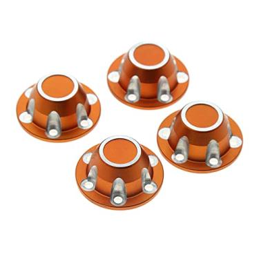 Imagem de Trava de roda antifrouxa para SCX6 JLU 1/6, laranja