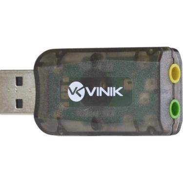 Imagem de Adaptador Placa de Som USB 5.1 Virtual Vinik