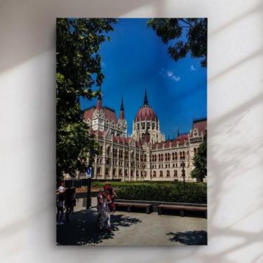 Imagem de Quadro Decorativo Parlamento Budapeste - ArtBeni Quadros, 40x60, Tela 