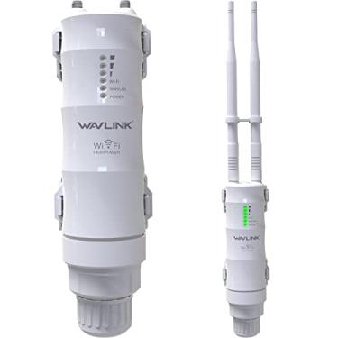 Imagem de Ponto de acesso externo de banda dupla 2.4+5G 600Mbps/Repetidor WiFi potente/Amplificador WiFi sem fio/Extensor WiFi Mesh (RJ45, PoE passivo, 802.11AC, 2 antenas externas, WN570HA1)