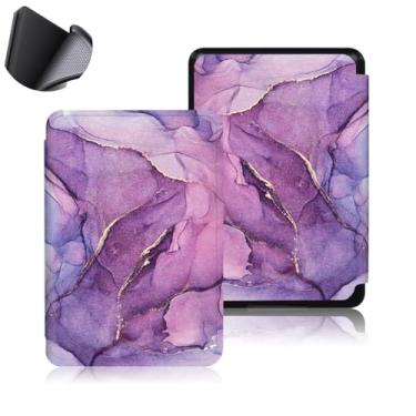 Imagem de Yzlvigrous Capa para Kindle Paperwhite 12th/Coloroft Signature Edition 1ª Geração 2024, Tampa Traseira de TPU Macia de 7 Polegadas com Sono/acordamento Automático, Modelo: SA568B/SA569P/SA59CP