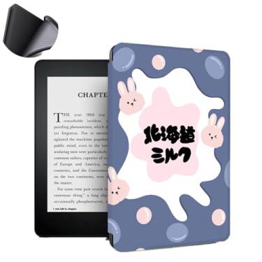 Imagem de Yzlvigrous Capa para Kindle Paperwhite 12th/Coloroft Signature Edition 1ª Geração 2024, Tampa Traseira de TPU Macia de 7 Polegadas com Sono/despertar Automático, Modelo: SA569P/SA59CP/SA568B