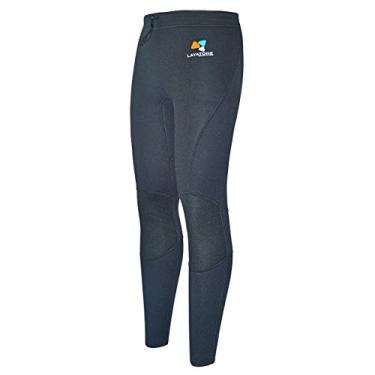 Imagem de Calças masculinas e femininas, calças compridas de neoprene de 3 mm, mantêm aquecidas, calças de mergulho para surf, caiaque, natação, mergulho, canoagem (3K-MN-M) (SWSJ1703-XL)