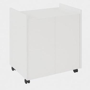 Imagem de Multiuso Aparador Duas Portas Sala de Estar Duas Portas(Branco)