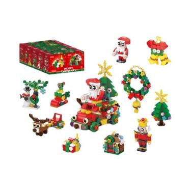 Imagem de Brinquedo De Blocos De Montar De Natal Para Crianças, Caixa Surpresa C