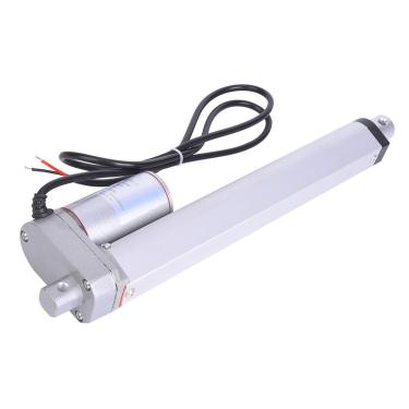 Imagem de Fafeicy Atuador Linear Elétrico de Alta Velocidade 300mm/s, Corpo de Alumínio, 12VDC, IP45, Curso 200mm/250mm, Capacidade de Carga 300N, Com Interruptor de Limite Integrado, para Cama Elétrica, (#11)