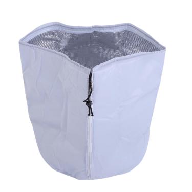 Imagem de Zopsc Capa de Proteção para Vasos de Plantas, Capas de Vasos de Plantas de 18 X 20 "para Proteção contra Congelamento No Inverno, Sacos de Cobertores de Gelo de Tecido Oxford Com Cordão (Cinza