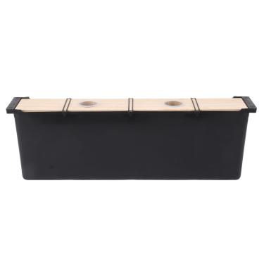 Imagem de RiToEasysports Alimentador de Abelha, Alimentador de Colmeia de Madeira de Pinho 5L e Plástico Com Abertura de 3,6 Cm para Colmeias Langstroth Ferramenta de Hidratação de Grande Capacidade para