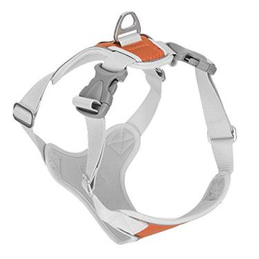 Imagem de Naroote Colete Com Alça Peitoral para Animais de Estimação Em Tecido Oxford, Arnês Reflexivo Ajustável para Caminhada de Cães para Aventuras Ao Ar Livre de Segurança (M)