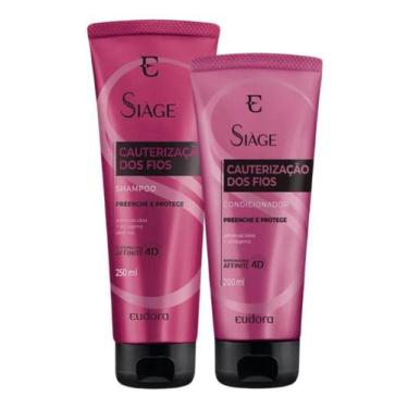 Imagem de Shampoo + Condicionador Siage Eudora Cauterização Dos Fios