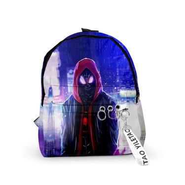 Imagem de Mochila escolar infantil Super Big Hero 3D Oxford 29x10x35cm