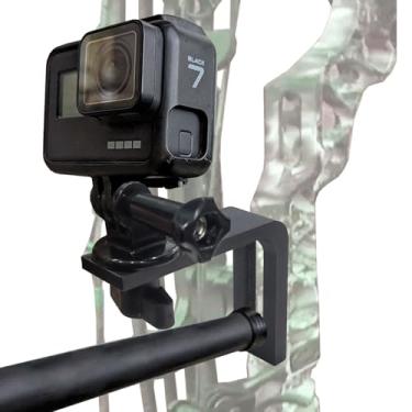Imagem de Auyuve Suporte de arco composto para GoPro, acessórios de caça para suporte de telefone com arco