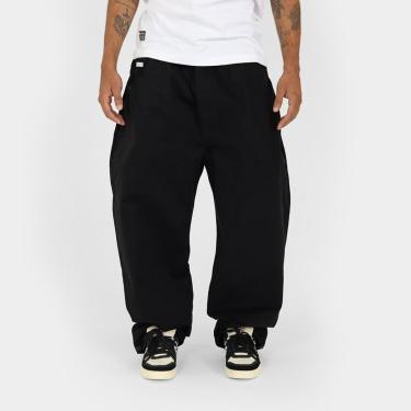 Imagem de Calça Wats Sarja Balão Preta-Masculino