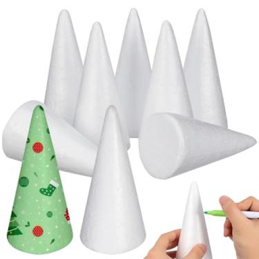Imagem de 12 Peças Cone DIY Enfeites De Natal Artesanato De Espuma De Natal Cubos De Artesanato DIY Decorações De Néon Espuma Artesanato De Natal DIY Materiais De Natal Suprimentos
