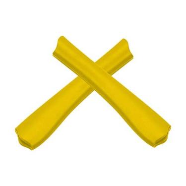 Imagem de Eye Opening Stuff Meias de reposição amarelas para óculos de sol Oakley Pit Bull