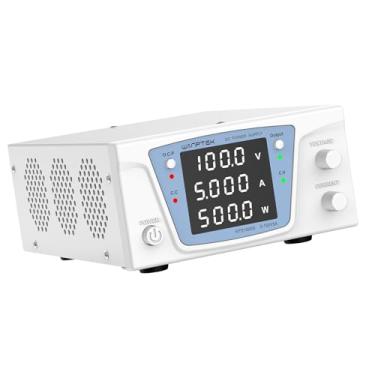 Imagem de Fafeicy Fonte de Alimentação de Bancada, Fonte de Alimentação de Comutação Variável de Alta Precisão Com Display LED de 4 Dígitos e Botão Codificador, Ventilador de (WHITE)